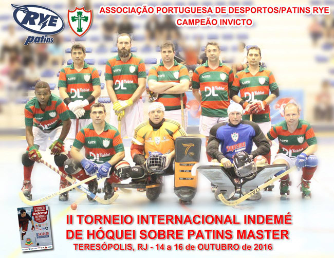 Hóquei Master do Inter compete em Portugal - Clube Internacional de Regatas